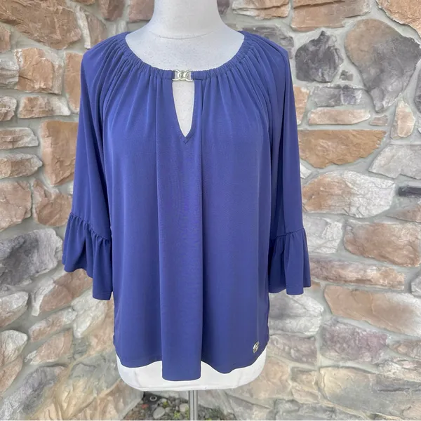 Michael Michael Kors Navy top - Image 6