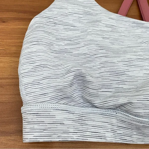 LULULEMON Energy Bra in Wee Are From Space Nimbus Battleship/Pink Puff Size 4 - Image 8