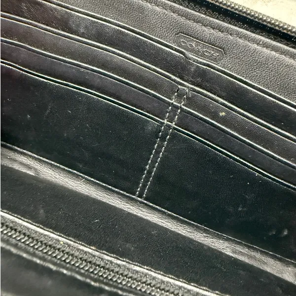 Coach Black Wristlet Wallet - Image 7