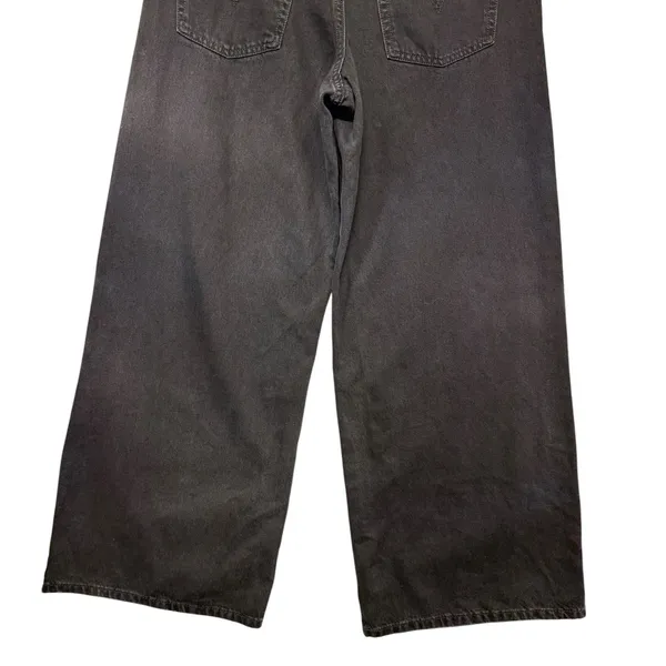 Levis 94 Baggy Wide Leg Jeans Black Mid Rise Denim Pants Size 31 NEW - Image 10