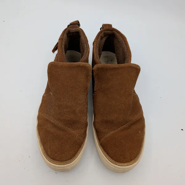 TOMS Paxton‎ Travel Lite Brown Suede Slip On Sneaker Boots Womens 7.5 10012383 - Image 4