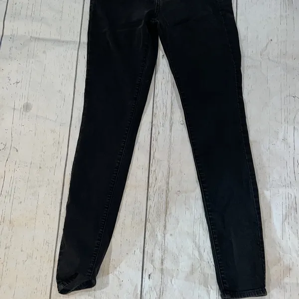 American Eagle black high rise skinny jeans - Image 2