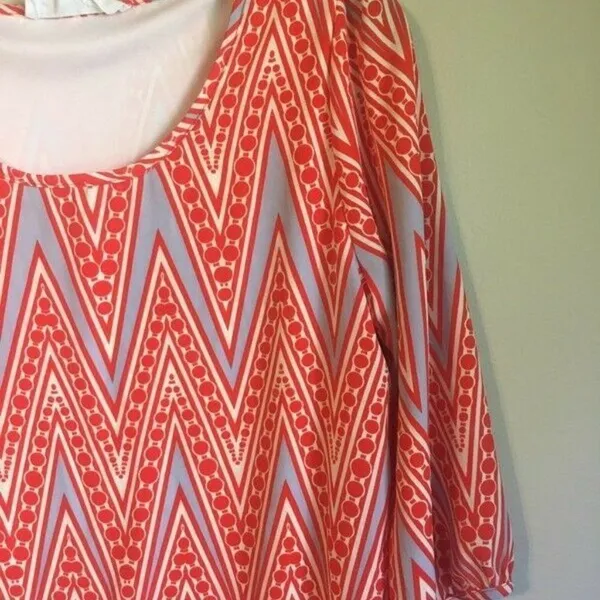 Peach love cream small orange dress‎ - Image 4