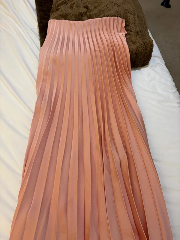 Zara Pink Midi Skirt - Image 3