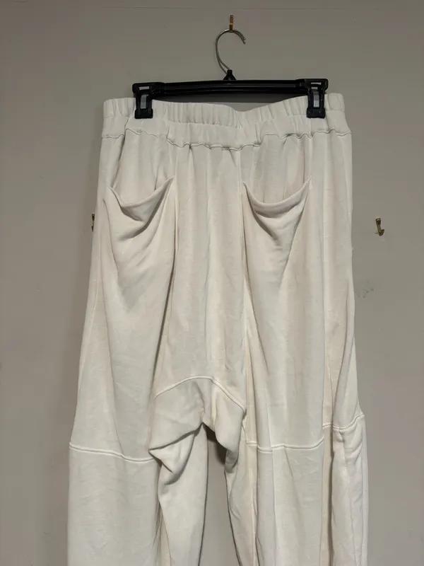 Free People Movement Creek Side Joggers in ivory. - Image 4