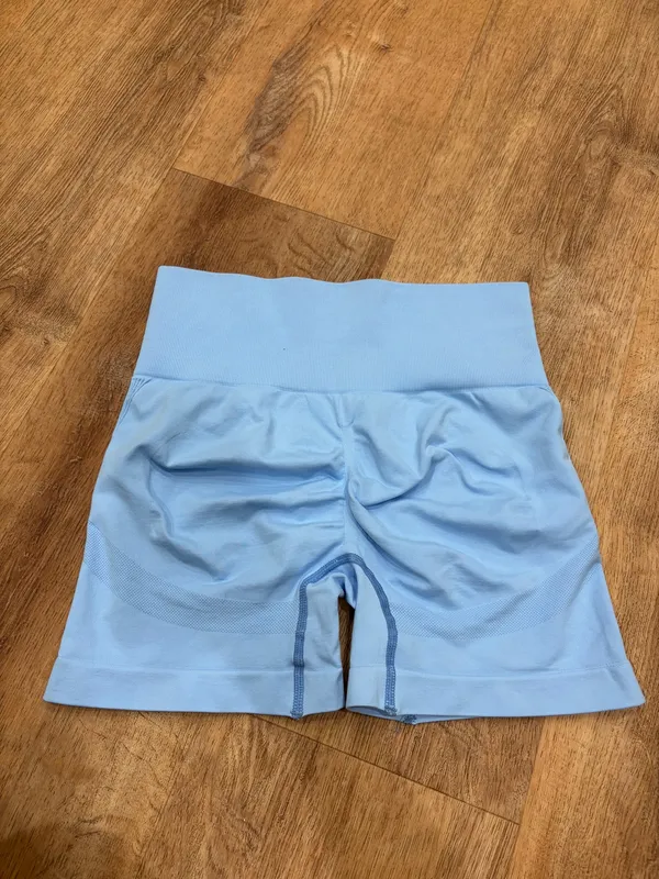 Light blue biker shorts Size M - Image 2