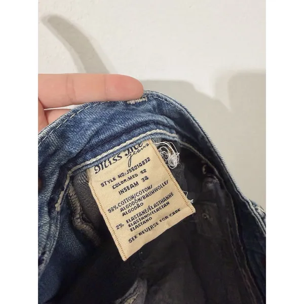 Miss Me Jeans Bootcut Size 29 Med Wash Fade Style # J55014B32 Y2K Western Retro - Image 7
