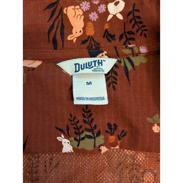 Duluth Heirloom Gardening Vest Gnomes Sz M Utility Outdoor Goblincore Kitchie - Image 9