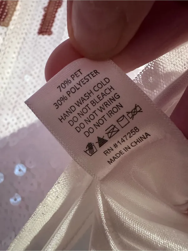 NWT Simply Southern | SEQUIN BRIDE TOP, Small - Image 8