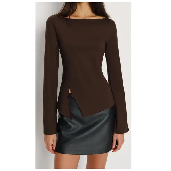Reformation Nicola Knit Top Size Small - Image 2