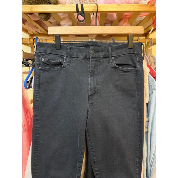 MOTHER THE LOOKER ANKLE FRAY Not Guilty‎ Black Size 31 - Image 6