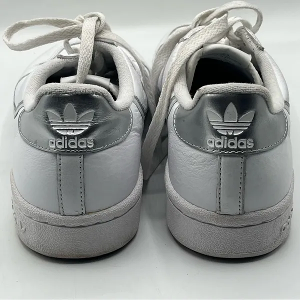 Adidas Continental 80’s Sneaker Size 9.5 White Silver Style EE8925 - Image 7