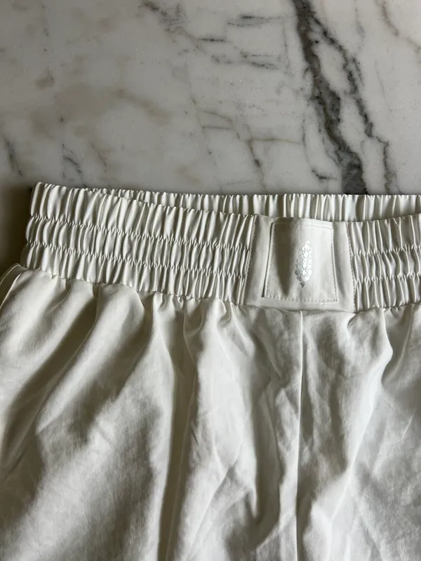 Free People Movement White Long Shorts - Image 3