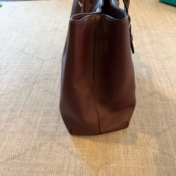 Kate Spade Cove Street Ariel Large Plum Leather Tote Bag - Image 4