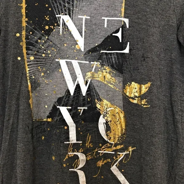 Abercrombie & Fitch New York T-Shirt Long‎ Sleeve - Image 3