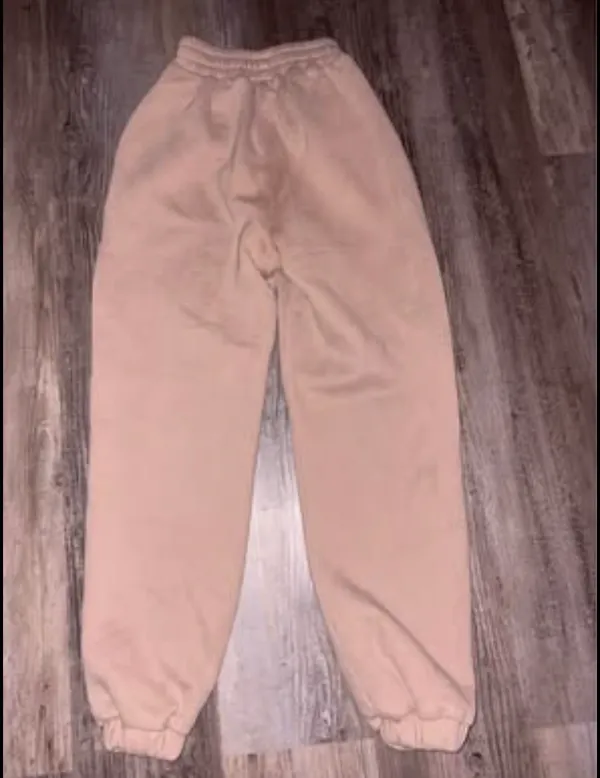 Comfrt Coordinate Sweatpants XSmall Color Sand Unisex Comfort Oversized - Image 2