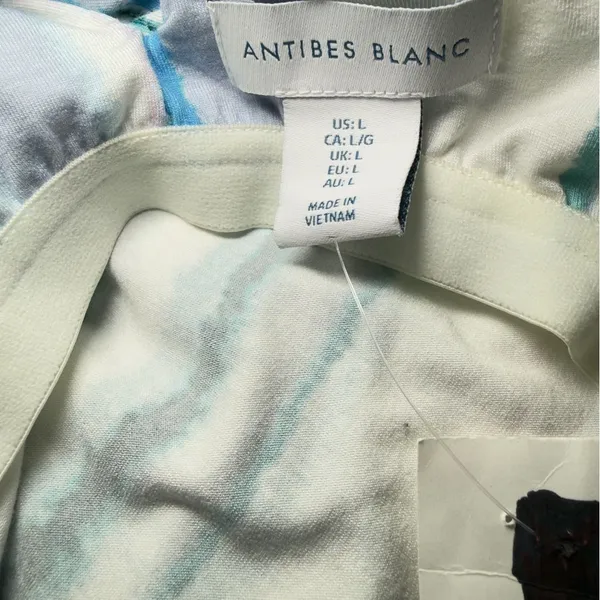 Antibes Blanc X Anthropologie‎ Large Stripe Halter Maxi Dress Vacation, Resort - Image 9