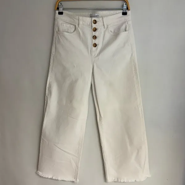 Loft High- Rise Wide-Leg Jeans NWT - Image 7