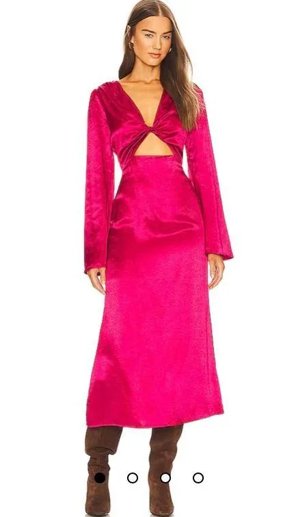 House of Harlow Hot Pink Dress - Image 2