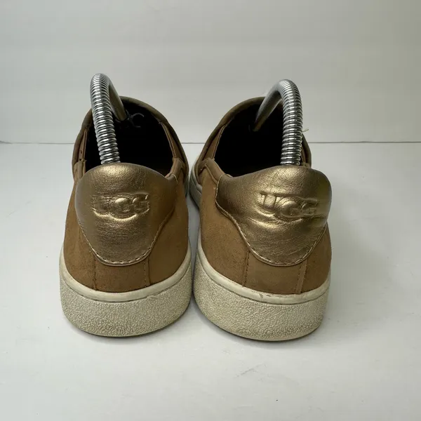 UGG Womens size 9 Cas Slip-On Chestnut Leather Suede 1019217 f27021C - Image 4