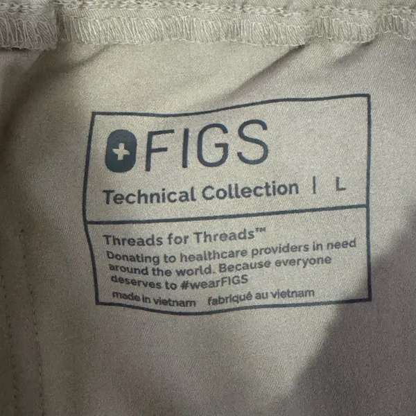 FIGS beige scrub bottoms - Image 5