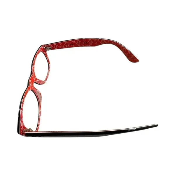 Ray-Ban Eyeglasses Frames RB5184 2479 Black Orange Round Full Rim with case - Image 6