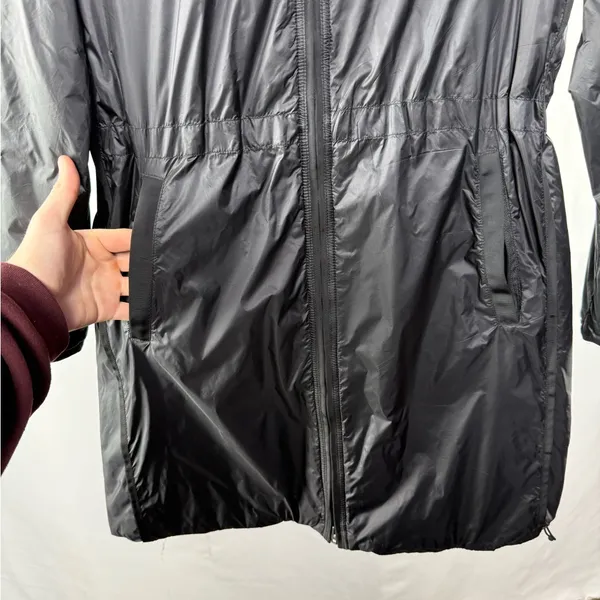 Athleta Summit Insulated Parka Coat in‎ Black Size Small - Image 5