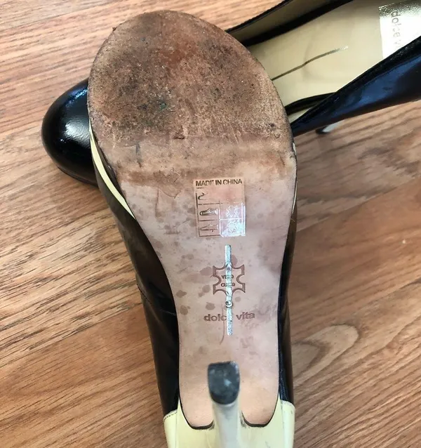 Women's high heel shoes Black Size 9 - Image 4