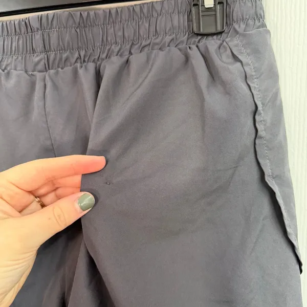 Starting Point gray pull on drawstring active‎ athletic woven lined gym shorts L Size L - Image 4