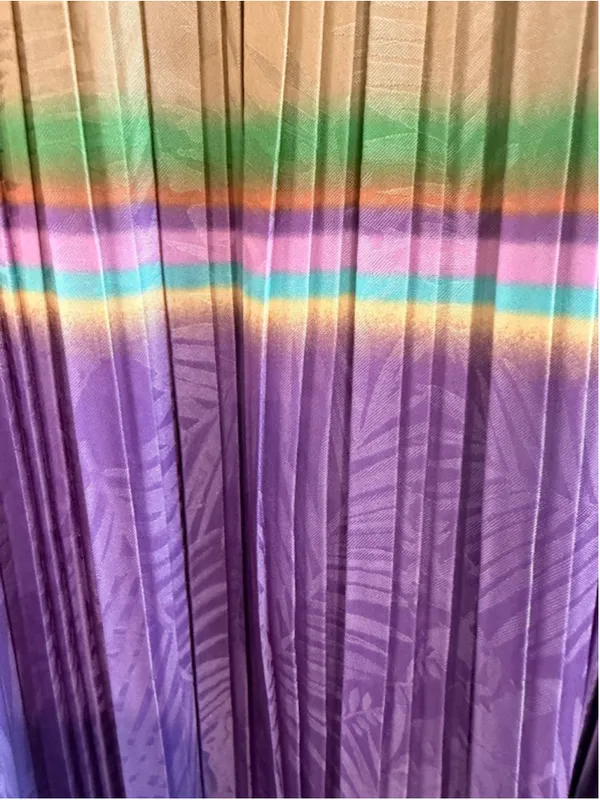 Current Air Pleated Color Block Cami Dress Size M - Image 6