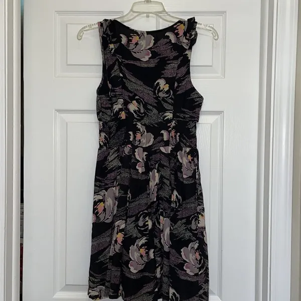 Urban Outfitters Kimchi Blue Navy Floral Sleeveless Mini Dress - Image 8