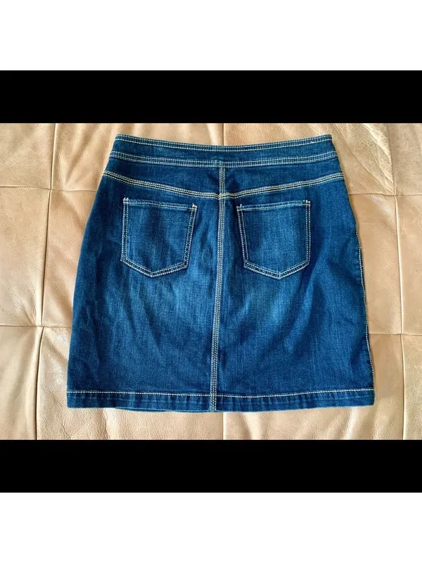 Christopher & Banks Denim Jean Skirt - Image 2