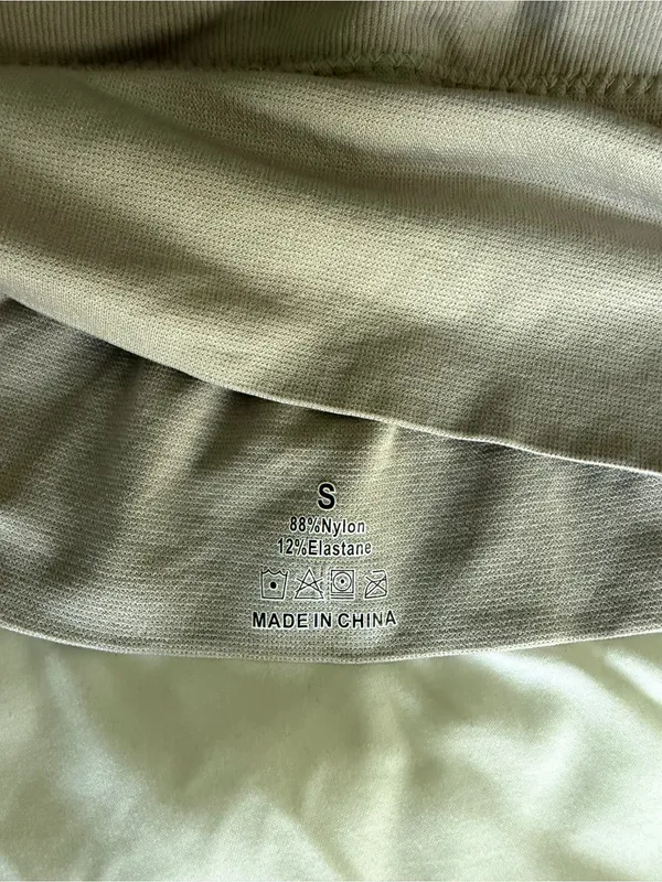 Bra cami cropped tank top Brown - Image 3