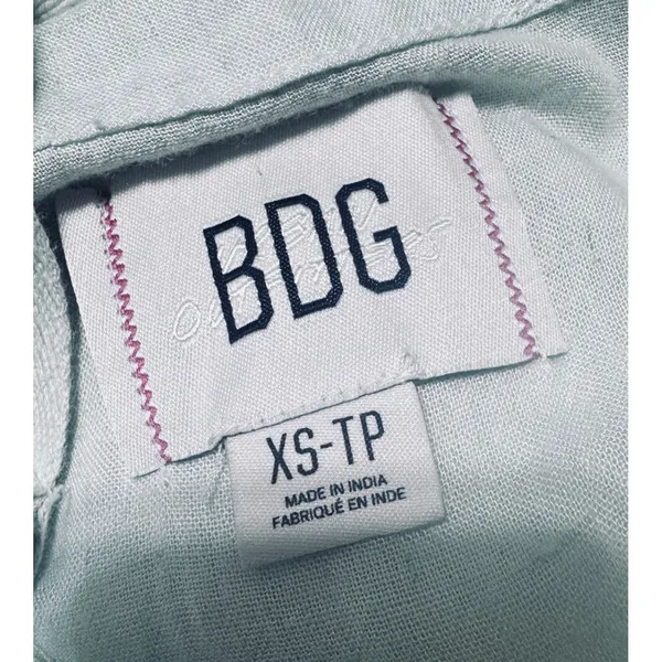 BDG Urban Outfitters Cargo Overalls Mint Green Utility Jumpsuit XS soft girl - Image 8