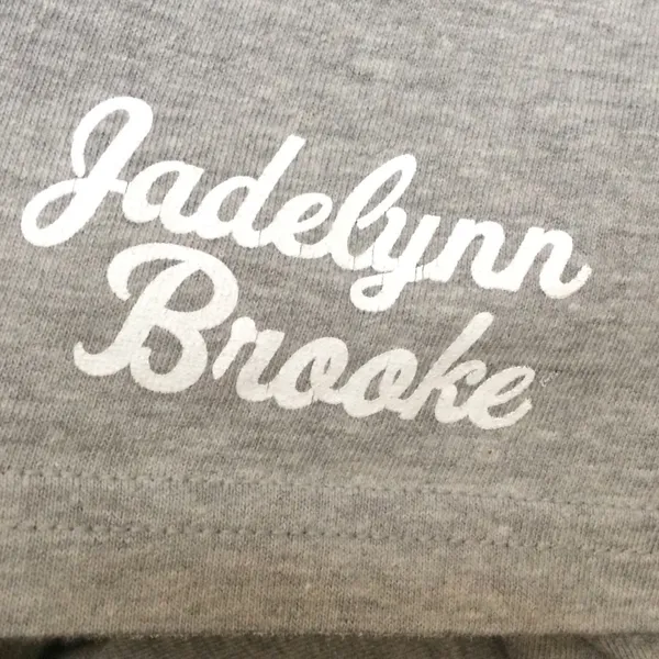 Jadelynn Brooke Cristina Yang Vibes Light Heather Gray Short Sleeve V-Neck Shirt - Image 7
