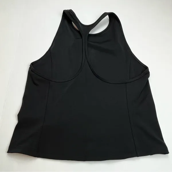 Athleta Lightning Tank Womens Size Small Black‎ Cropped Athletic Top Fitness Gym - Image 8