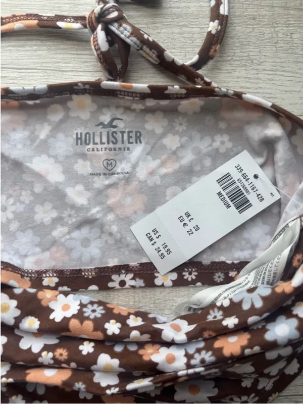 Hollister Cowl Neck Halter Top - Image 3