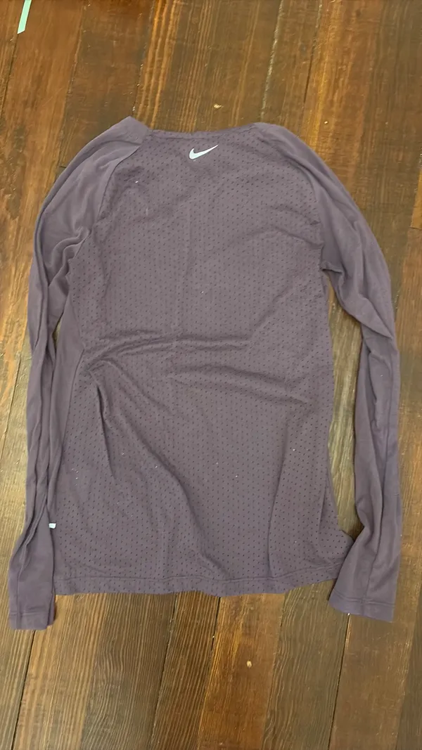 Nike Dri Fit Long Sleeve Running Shirt - Image 3