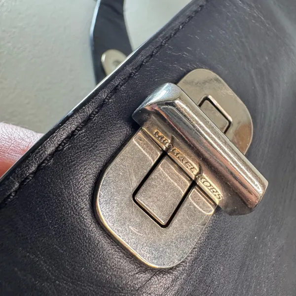 Michael Kors Bag Leather Shoulder Black - Image 7