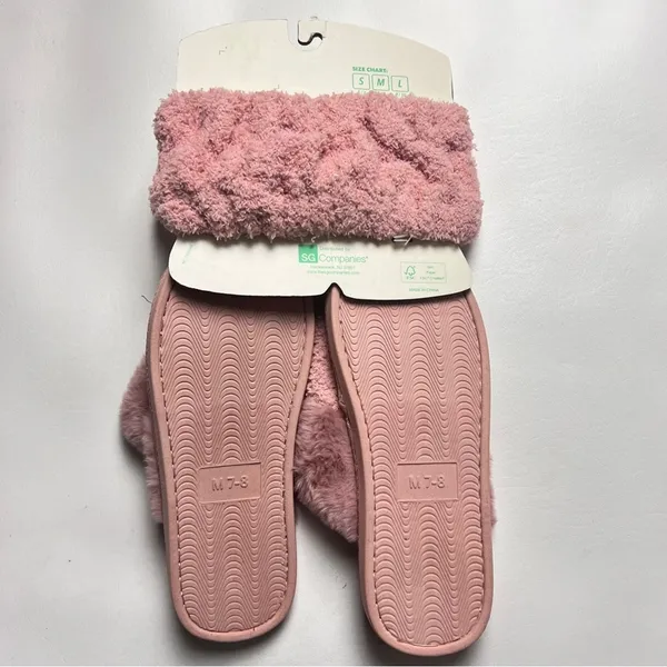 Honey Dew Women's Bedtime Accessories Slippers Scrunchie and Headband Set NWT - Image 8