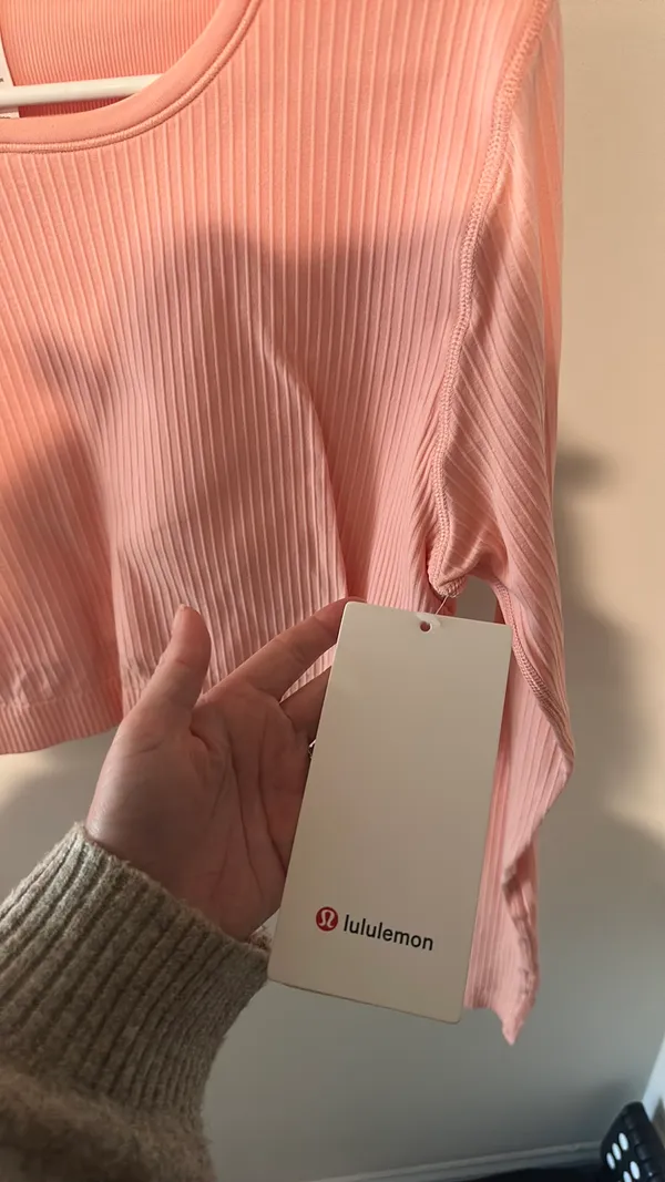 Lululemon Ebb To Street Long Sleeve cropped - Image 3