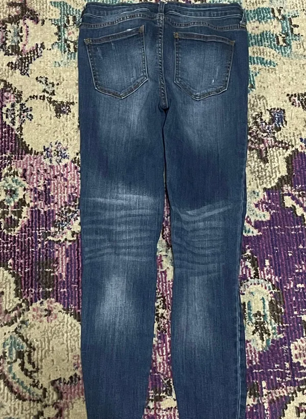 Cello Distressed Jeans, Size 7 - Image 3