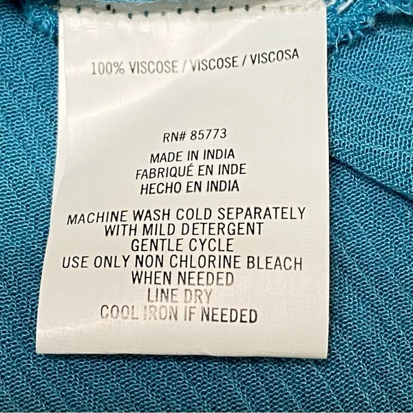 O’Neill Blue Moon Twist Front Boho Beachy Tank Top Large NWT - Image 10