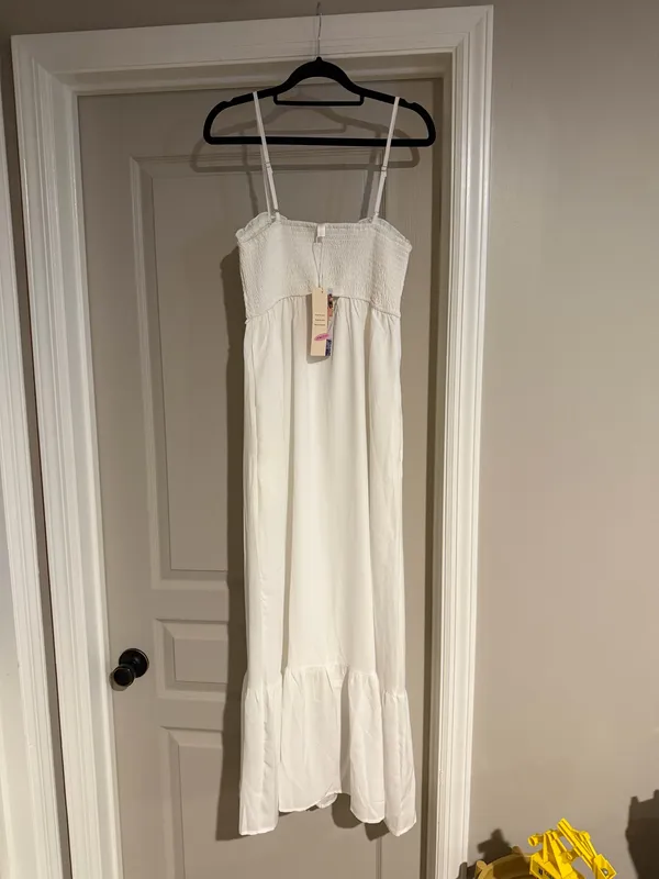 Grey cutout tshirt dress Gray - Image 3