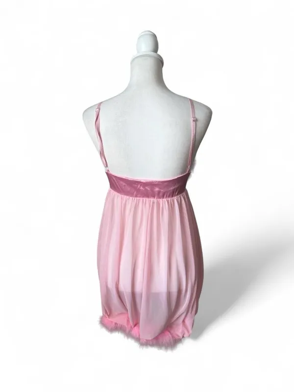 Marabou Babydoll Slip - Image 3