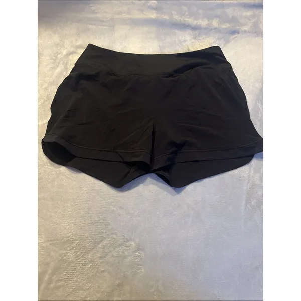 Think Loose Fit for Running Gym and Yoga High Waist Elastic Sport Shorts XL - Image 3