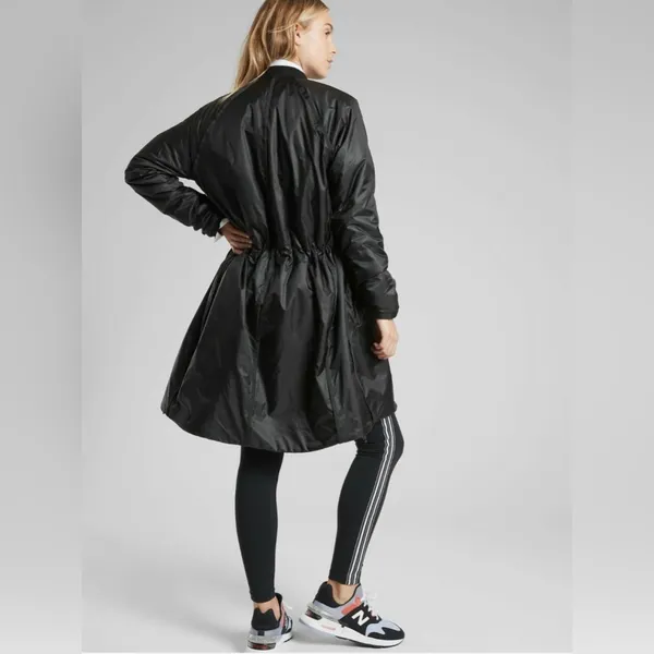 Athleta Summit Insulated Parka Coat in‎ Black Size Small - Image 2