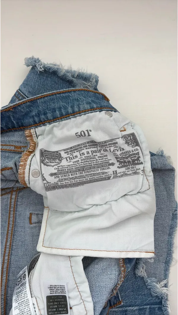 Levi's jean shorts - Image 3