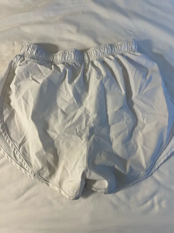 Nike Dri-Fit White Athletic Shorts - Image 2
