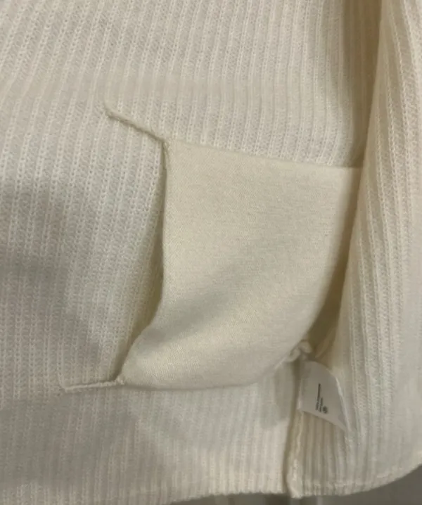 Tommy Bahama 100% Cashmere Cardigan-Gorgeous Winter Ivory-Brand New Rtl-$595.00 - Image 5